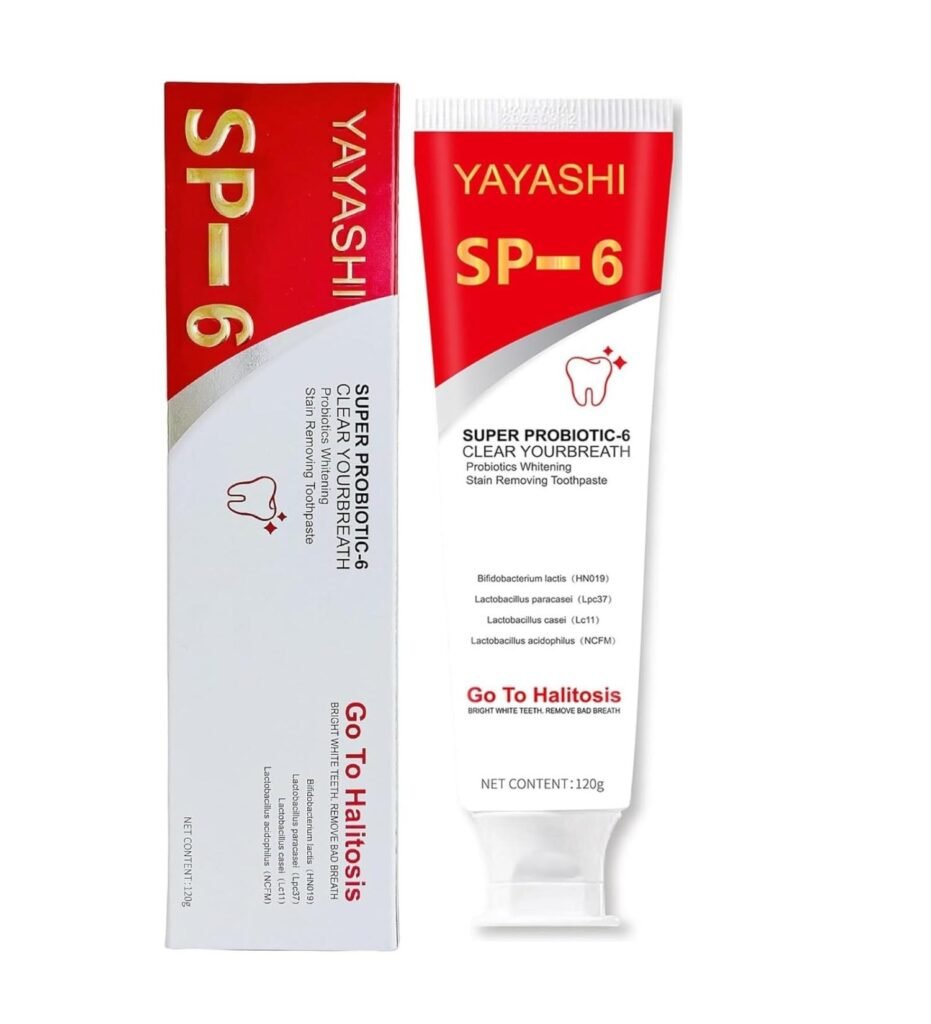 YAYASHI SP-6 Super Probiotic-6 Toothpaste 120g